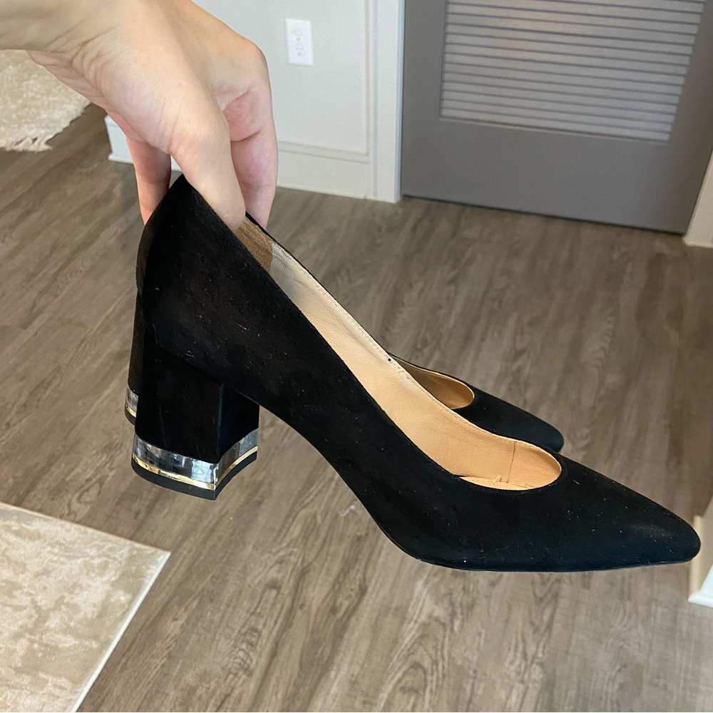 Massimo dutti black heels